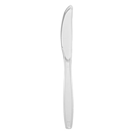 Smarty Had A Party Clear Plastic Disposable Knives (1000 Knives), 1000PK 420K-CL-CASE